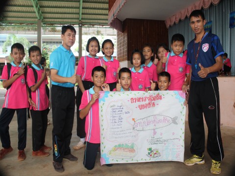 การจัดบริการอาหารตาม โปรแกรม Thai School Lunch ปรับเมนูอาหารลดหวาน มันเค็ม เพิ่มผักและผลไม้