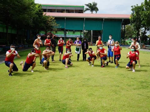 โครงการเด็กวัดปุรฯ ต่อย เต้น กิน เล่น เน้นสุขภาพ โรงเรียนวัดปุรณาวาส